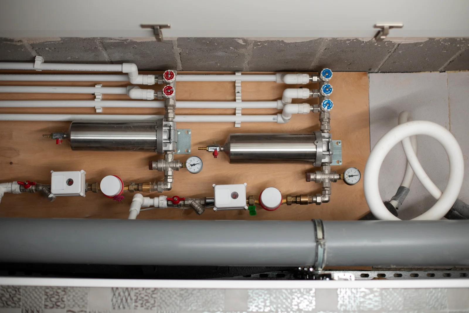 Concealed Drain Piping